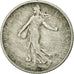 Coin, France, Semeuse, Franc, 1907, Paris, VF(30-35), Silver, KM:844.1