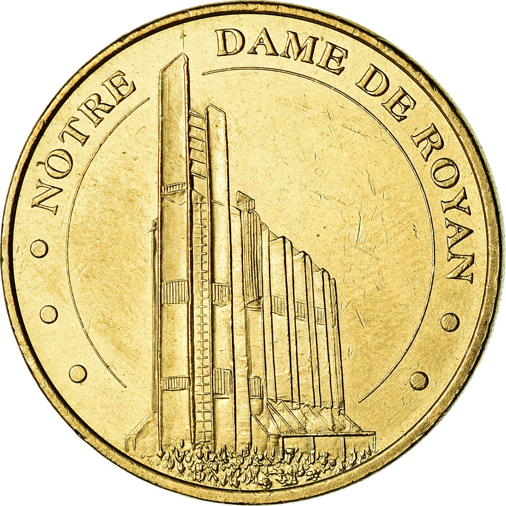 France, Jeton, Jeton Touristique, Royan - Eglise Notre Dame, Arts & Culture