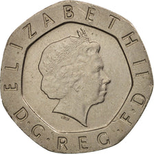 Coin, Great Britain, Elizabeth II, 20 Pence, 1998, EF(40-45), Copper-nickel