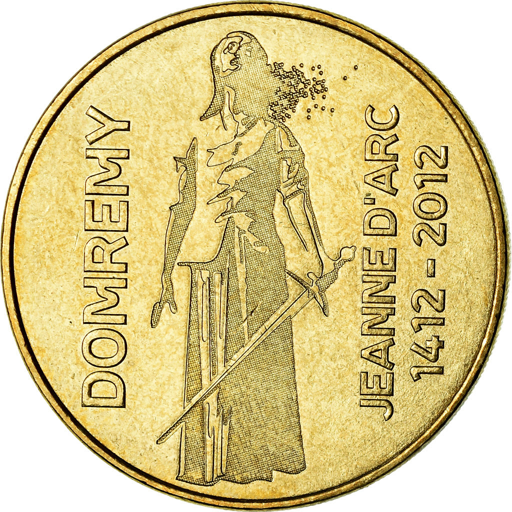 Francia, Token, Jetón turístico, Domrémy-la-Pucelle - Jeanne d'arc, Arts &