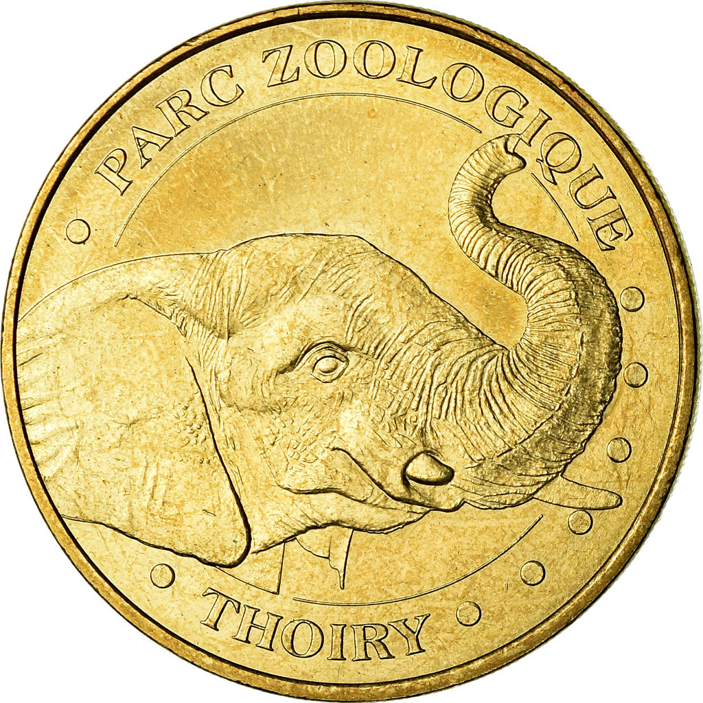 France, Jeton, Jeton Touristique, Thoiry - Château et Parc n°3, Arts &