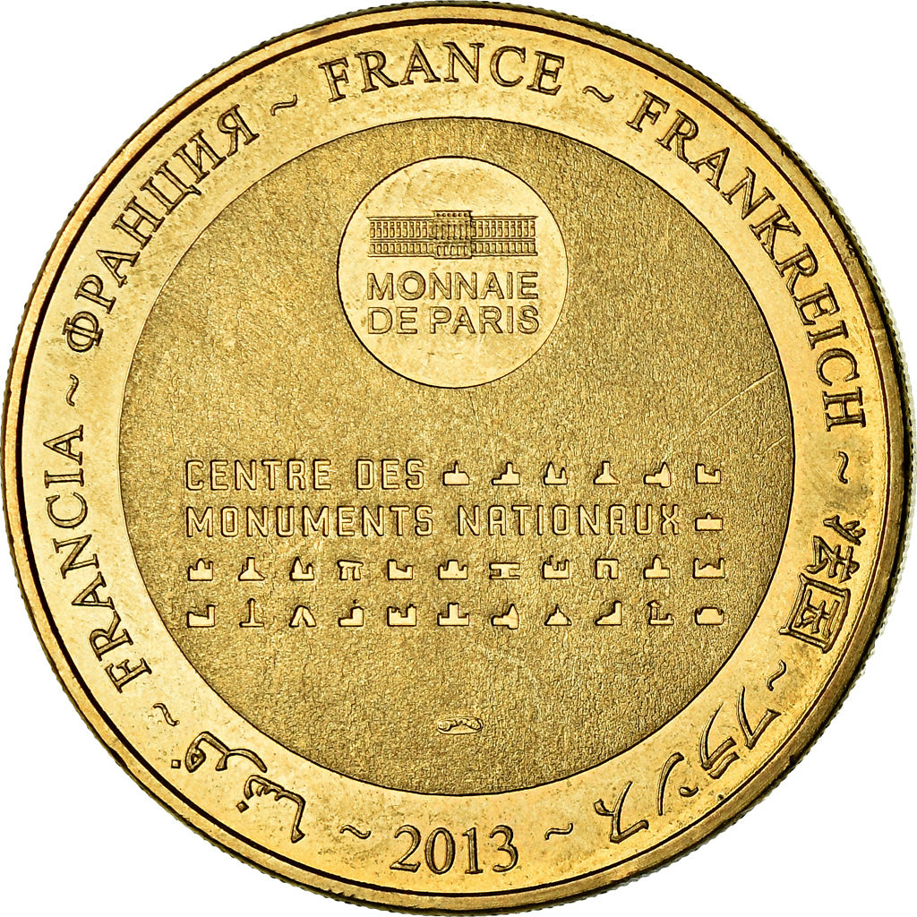 Francja, Token, Żeton turystyczny, Amiens -  Cathédrale n°1, Sztuka i