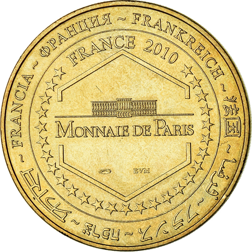 Francia, Token, Jetón turístico, 11/ Abbaye d'Alet, Arts & Culture, 2010, MDP