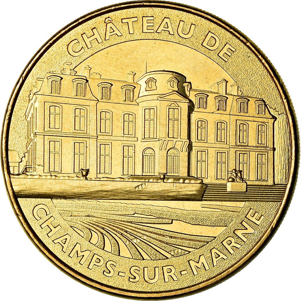 Francja, Token, Żeton turystyczny, 77/ Château de Champs-sur-Marne, Sztuka i