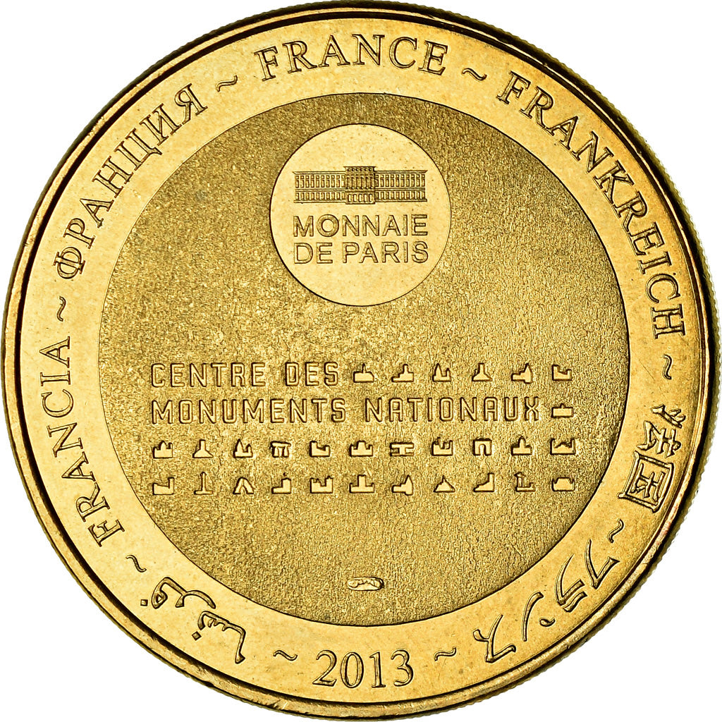 Francja, Token, Żeton turystyczny, 77/ Château de Champs-sur-Marne, Sztuka i