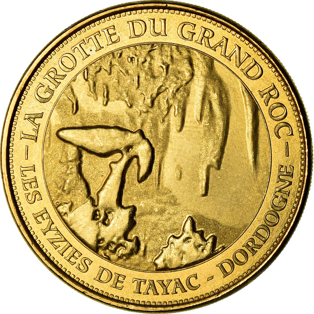 Frankreich, Token, Touristic token, Les Eyzies-de-Tayac - Grotte du Grand Roc