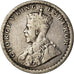 Coin, INDIA-BRITISH, George V, 1/2 Rupee, 1925, VF(30-35), Silver, KM:522