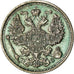 Coin, Russia, Nicholas II, 20 Kopeks, 1913, Saint-Petersburg, EF(40-45), Silver