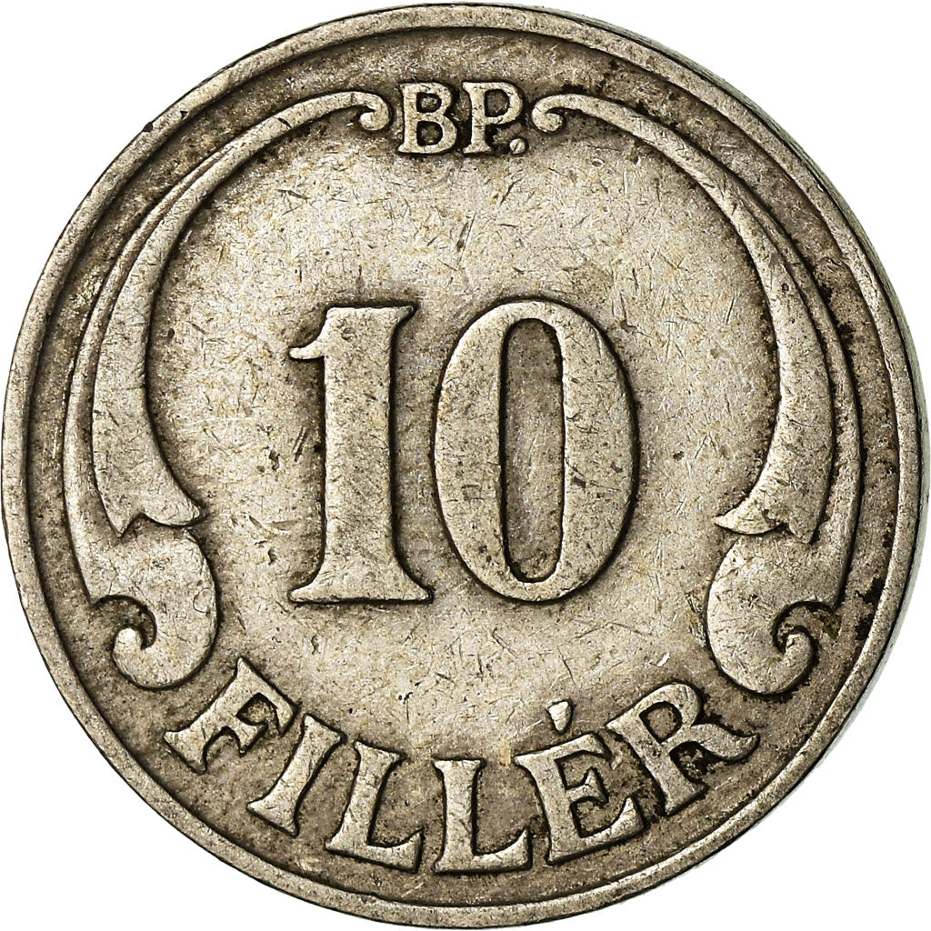 Monnaie, Hongrie, 10 Filler, 1927, Budapest, TTB, Copper-nickel, KM:507