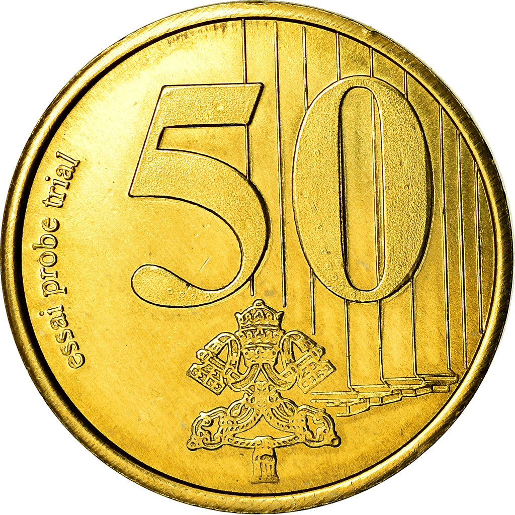 Vaticano, 50 Euro Cent, 2005, unofficial private coin, FDC, Ottone