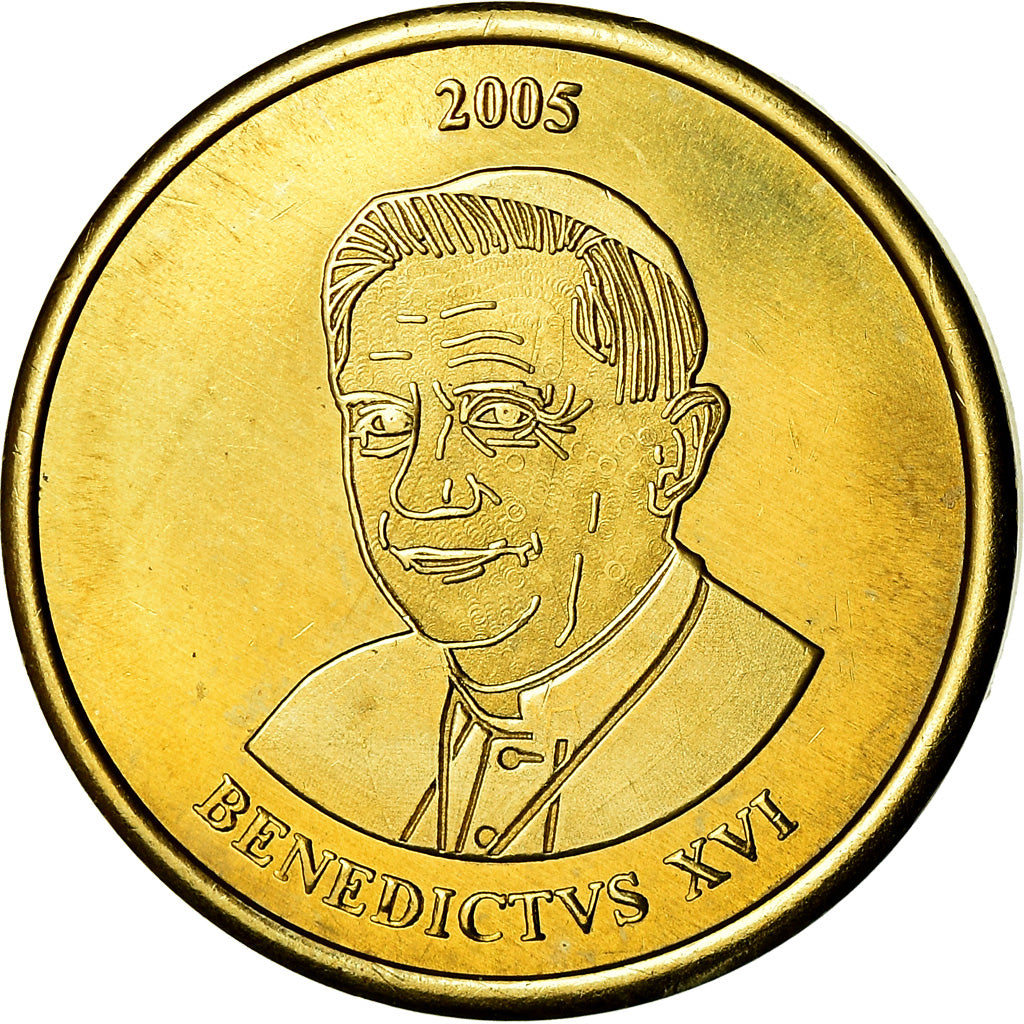 Vaticano, 20 Euro Cent, 2005, unofficial private coin, FDC, Ottone
