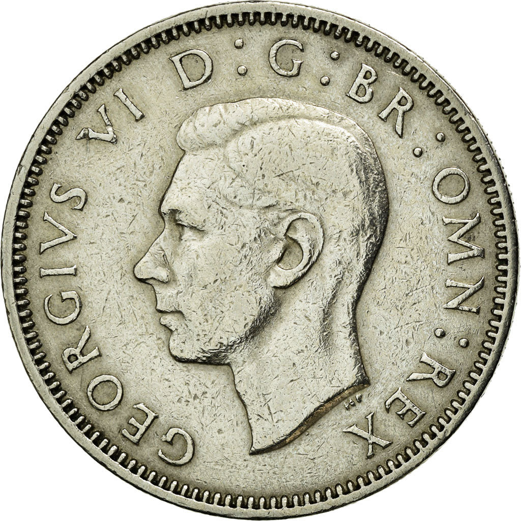 Coin, Great Britain, George VI, Shilling, 1950, EF(40-45), Copper-nickel, KM:876