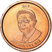 Vatican, 2 Euro Cent, 2005, unofficial private coin, MS(65-70), Copper Plated
