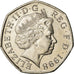Coin, Great Britain, Elizabeth II, 50 Pence, 1998, EF(40-45), Copper-nickel