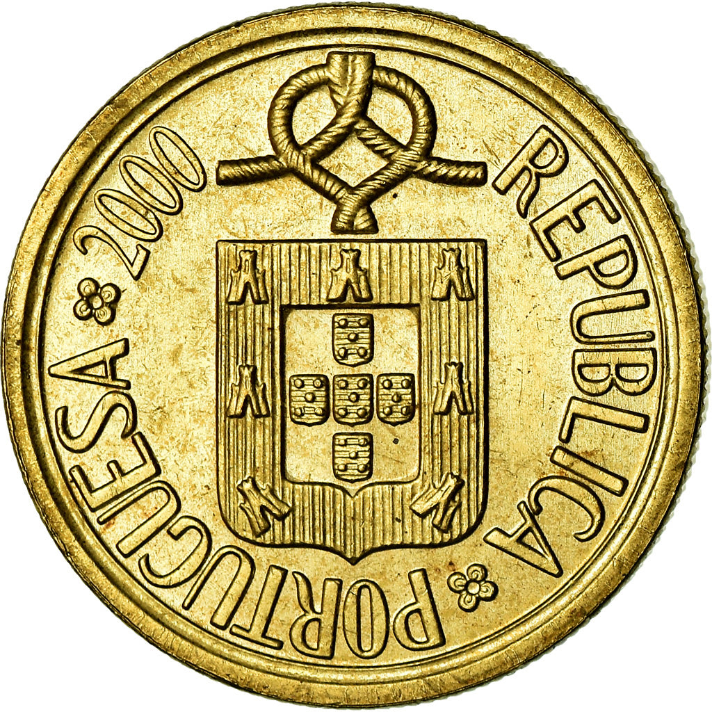 Monnaie, Portugal, 10 Escudos, 2000, SUP, Nickel-brass, KM:633