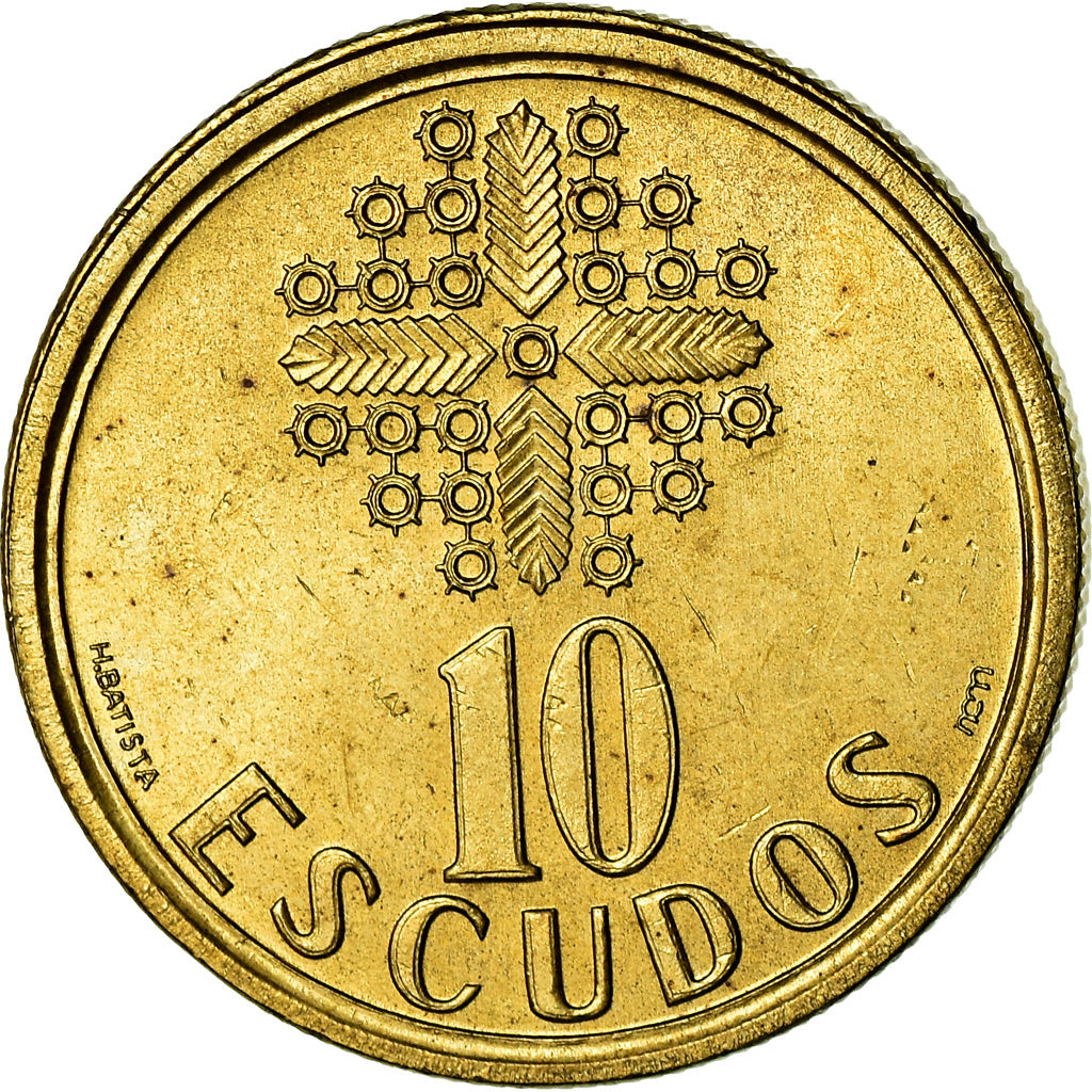 Monnaie, Portugal, 10 Escudos, 2000, SUP, Nickel-brass, KM:633