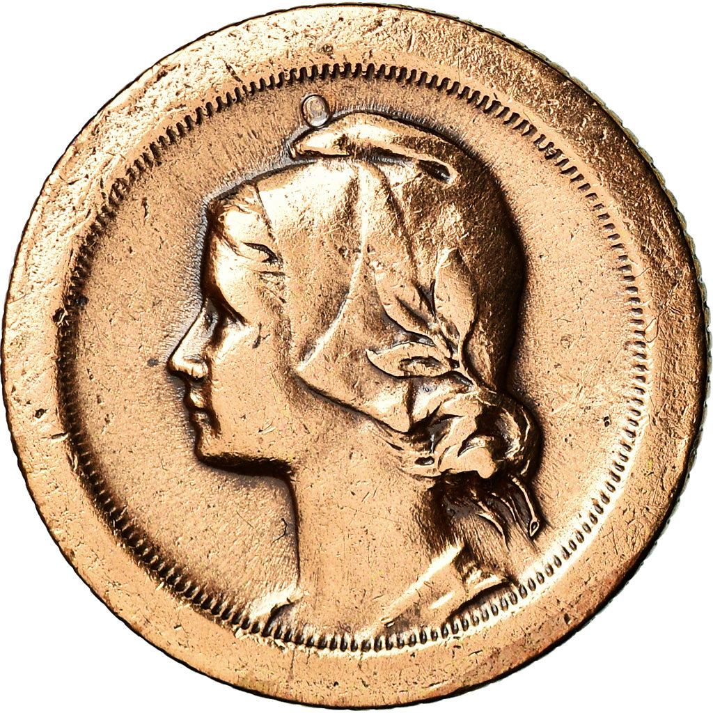 Moeda, Portugal, 5 Centavos, 1927, AU(55-58), Bronze, KM:572