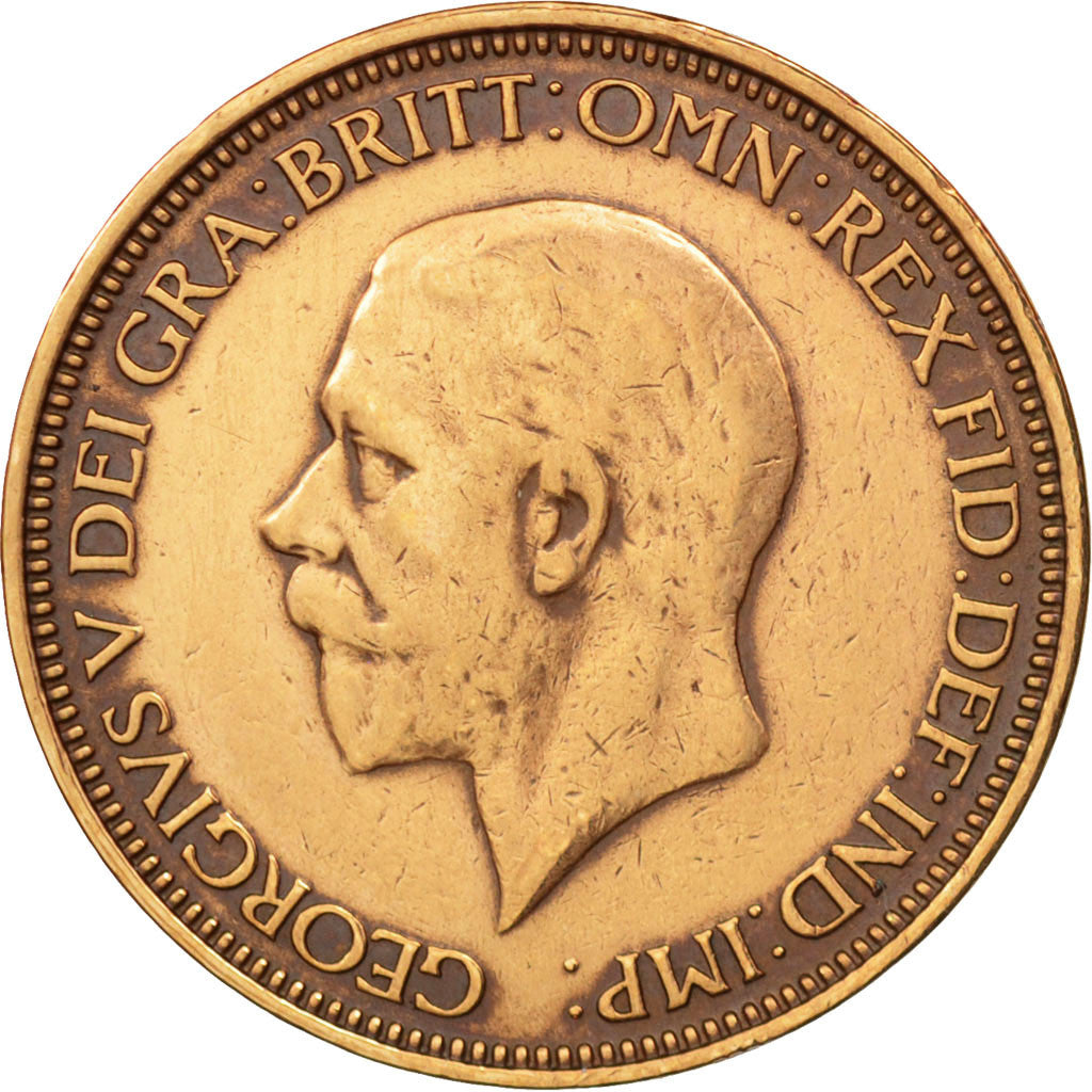 Great Britain, George V, 1/2 Penny, 1931, EF(40-45), Bronze, KM:837