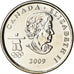 Coin, Canada, Elizabeth II, 25 Cents, 2009, Royal Canadian Mint, MS(63), Nickel