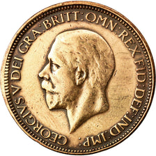 Coin, Great Britain, George V, 1/2 Penny, 1932, EF(40-45), Bronze, KM:837