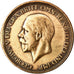 Coin, Great Britain, George V, 1/2 Penny, 1932, EF(40-45), Bronze, KM:837