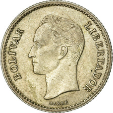 Moneta, Venezuela, 25 Centimos, 1946, BB, Argento, KM:20
