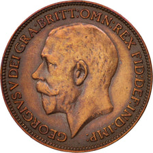 Great Britain, George V, Farthing, 1925, EF(40-45), Bronze, KM:808.2