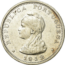 Coin, INDIA-PORTUGUESE, Rupia, 1912, VF(30-35), Silver, KM:18