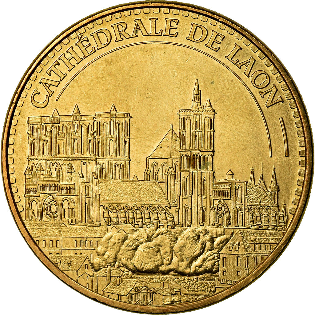 França, Token, Token turístico, Laon - Cathédrale, Artes e Cultura, 2013
