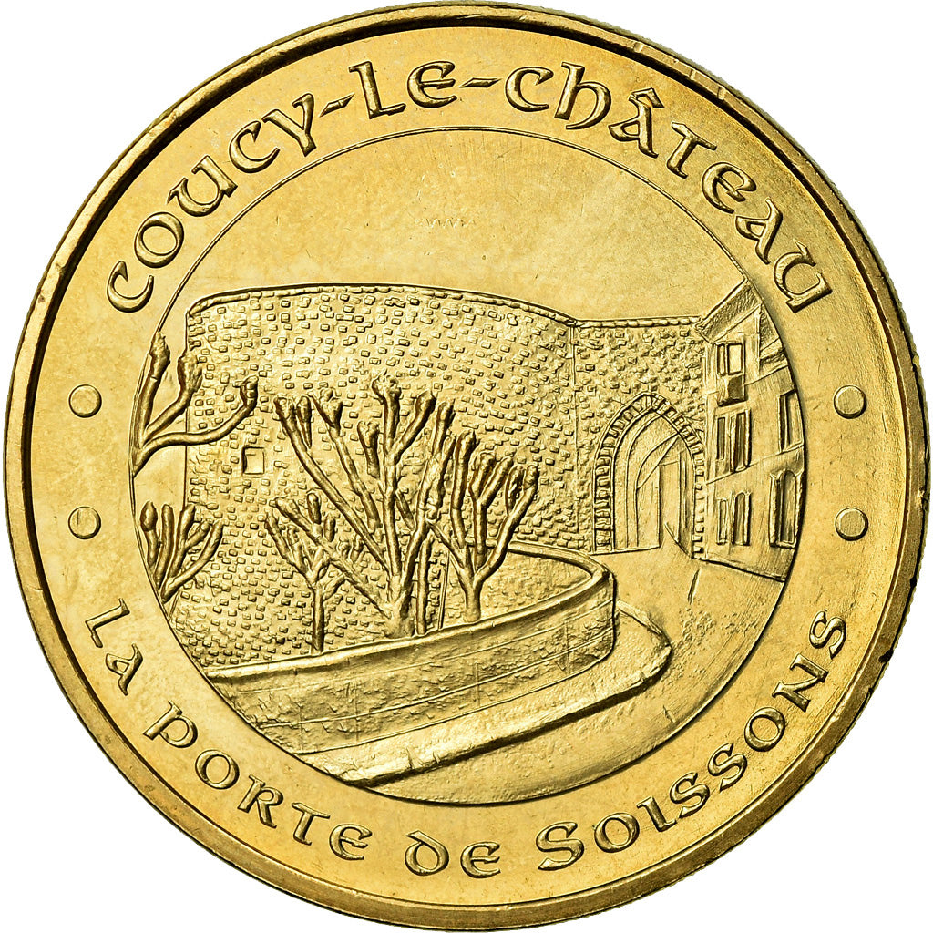 Frankreich, Token, Touristic token, Coucy - Château n°3, Arts & Culture, 2011