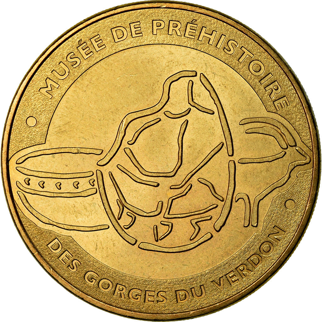 France, Token, Touristic token, Quinson - Musée de la Préhistoire n°2, Arts &