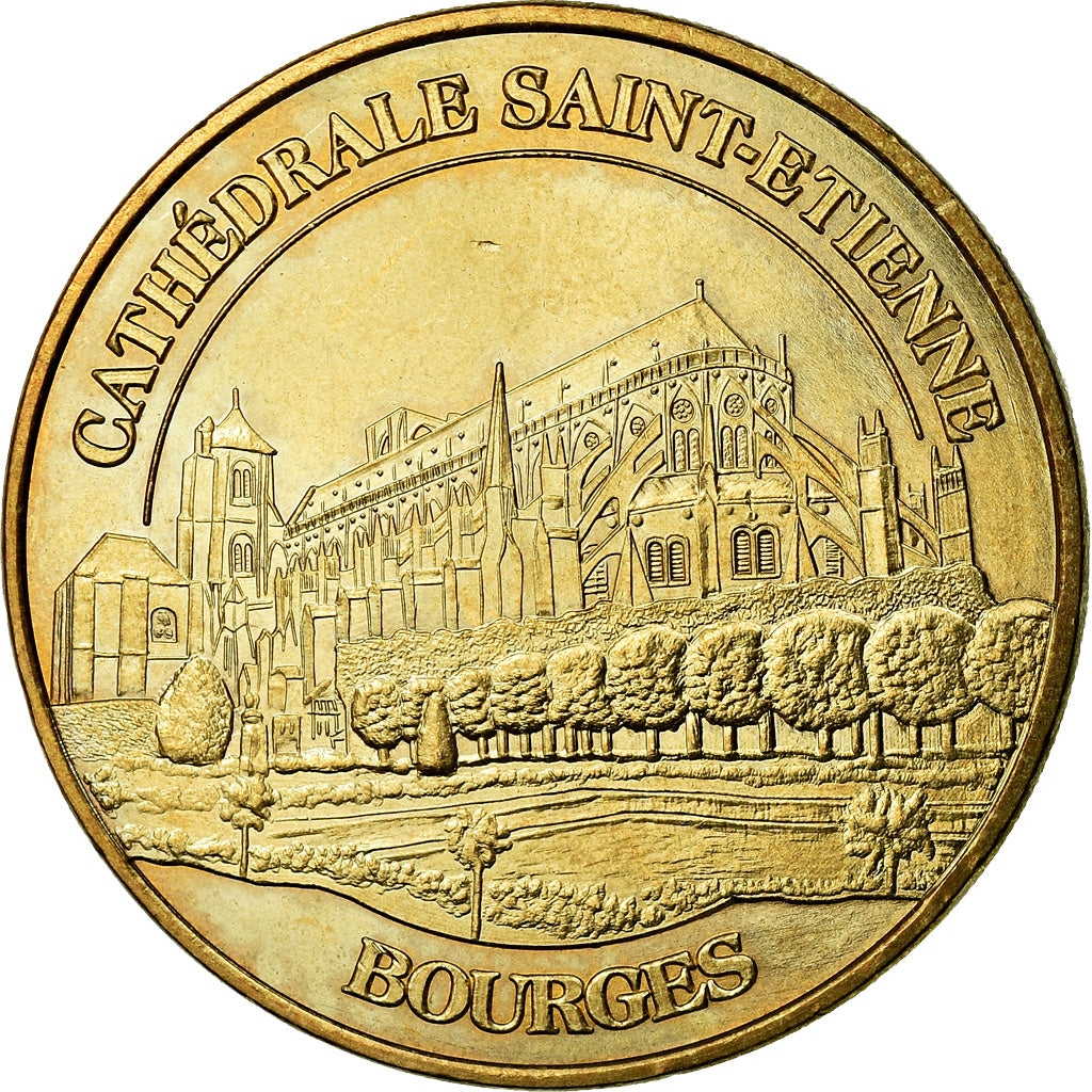 France, Jeton, Jeton Touristique, 18/ Cathédrale Saint-Etienne - Bourges, Arts