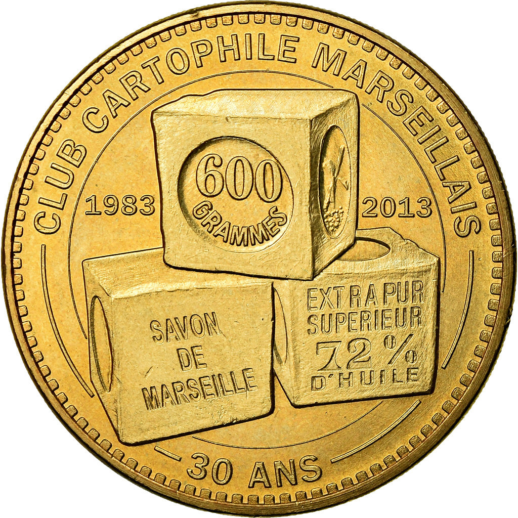 France, Token, Touristic token, Marseille - Le savon de Marseille, Arts &