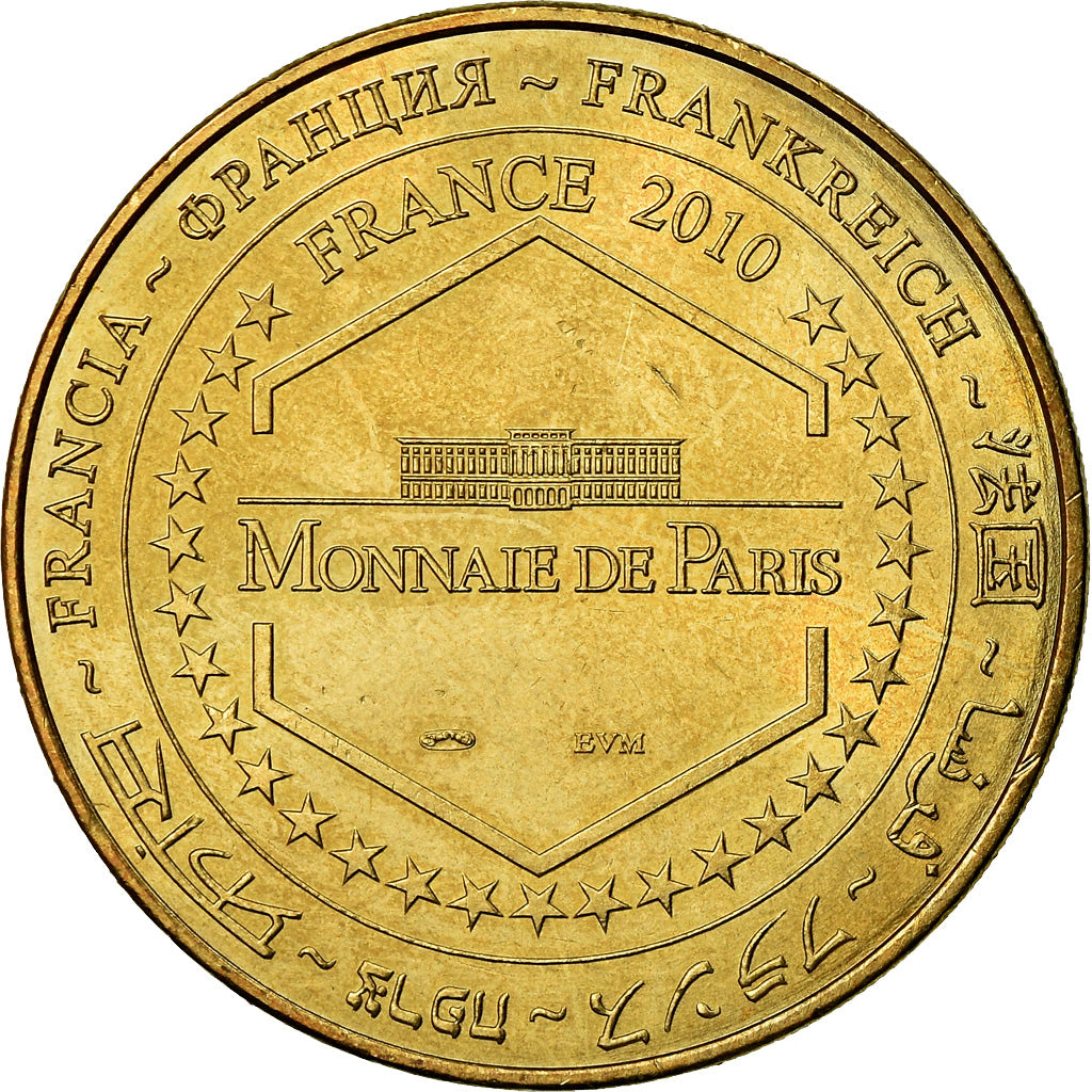 Francia, Token, Jetón turístico, Lunéville - Château des Lumières n°3