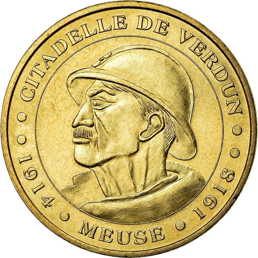 France, Jeton, Jeton Touristique, 55/ Citadelle de Verdun, Arts & Culture, 2008