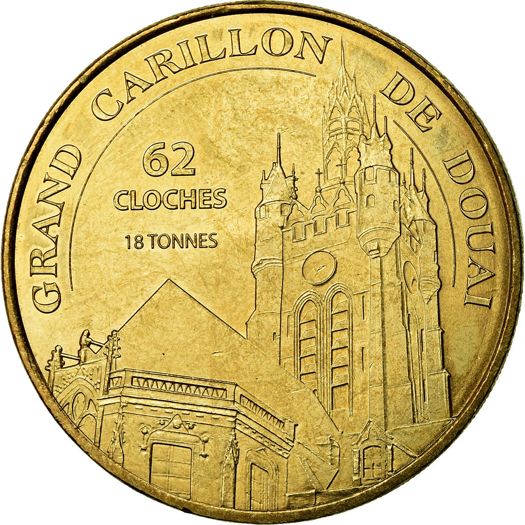 Francia, Token, Touristic token, Orchies - Carillons de Douai n°3, Arts &
