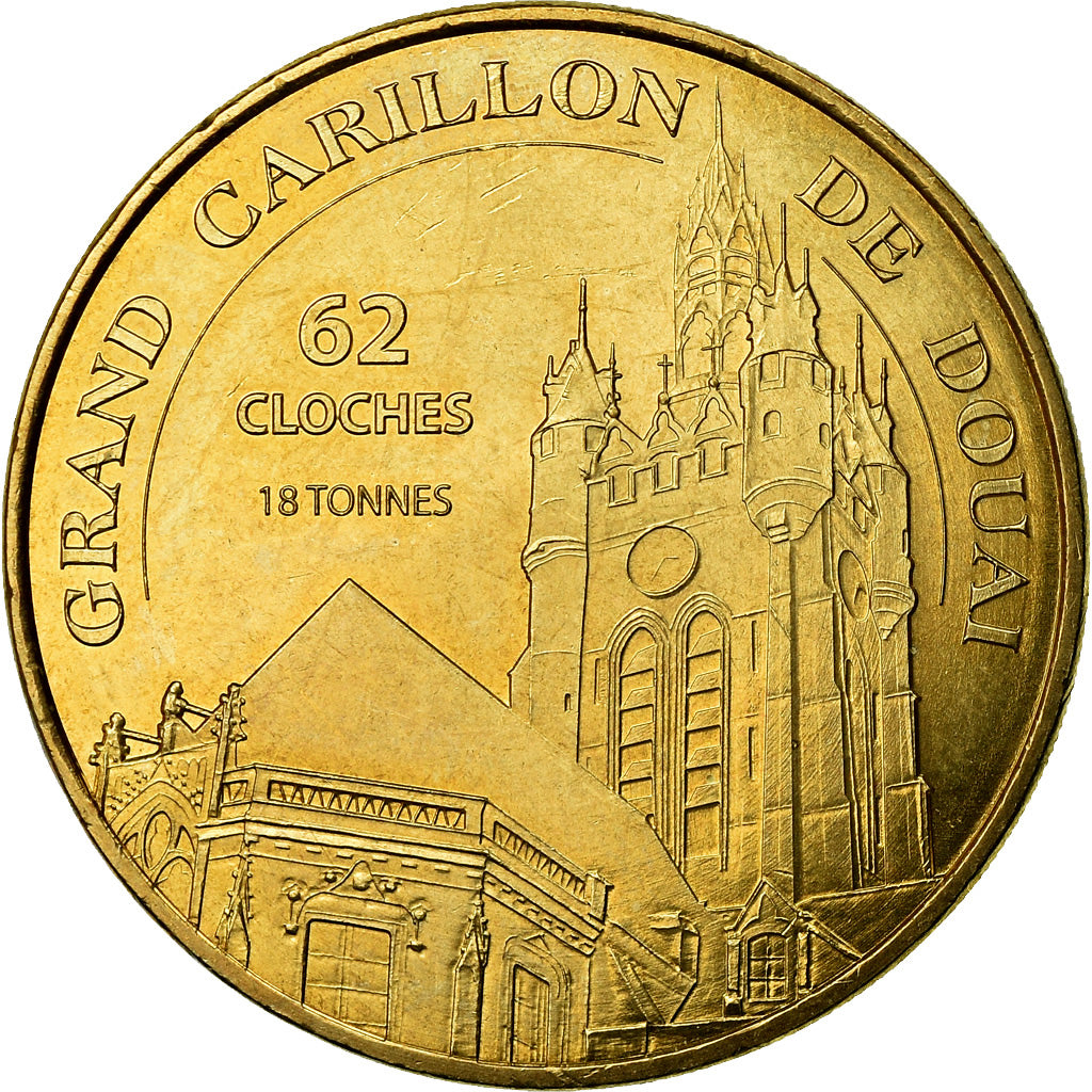 Francia, Token, Touristic token, Orchies - Carillons de Douai n°3, Arts &