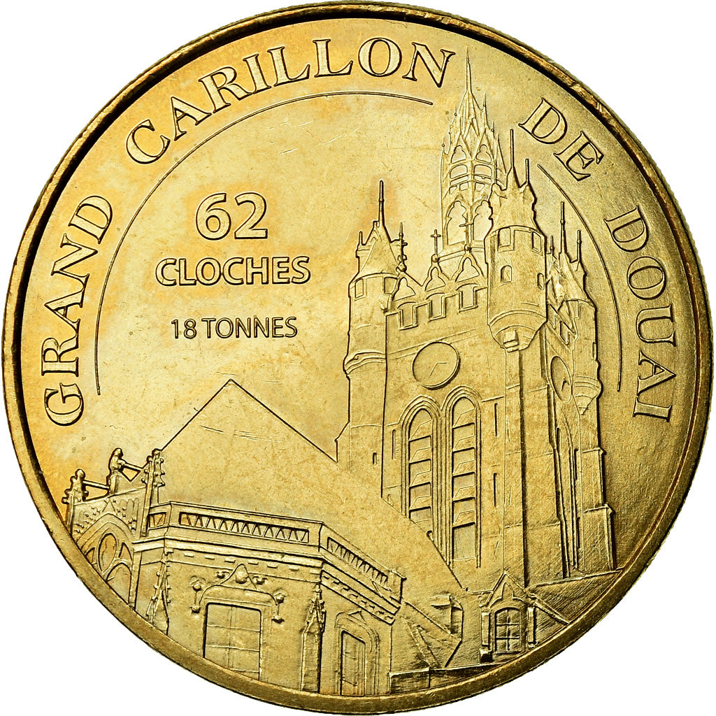 Francia, Token, Touristic token, Orchies - Carillons de Douai n°3, Arts &