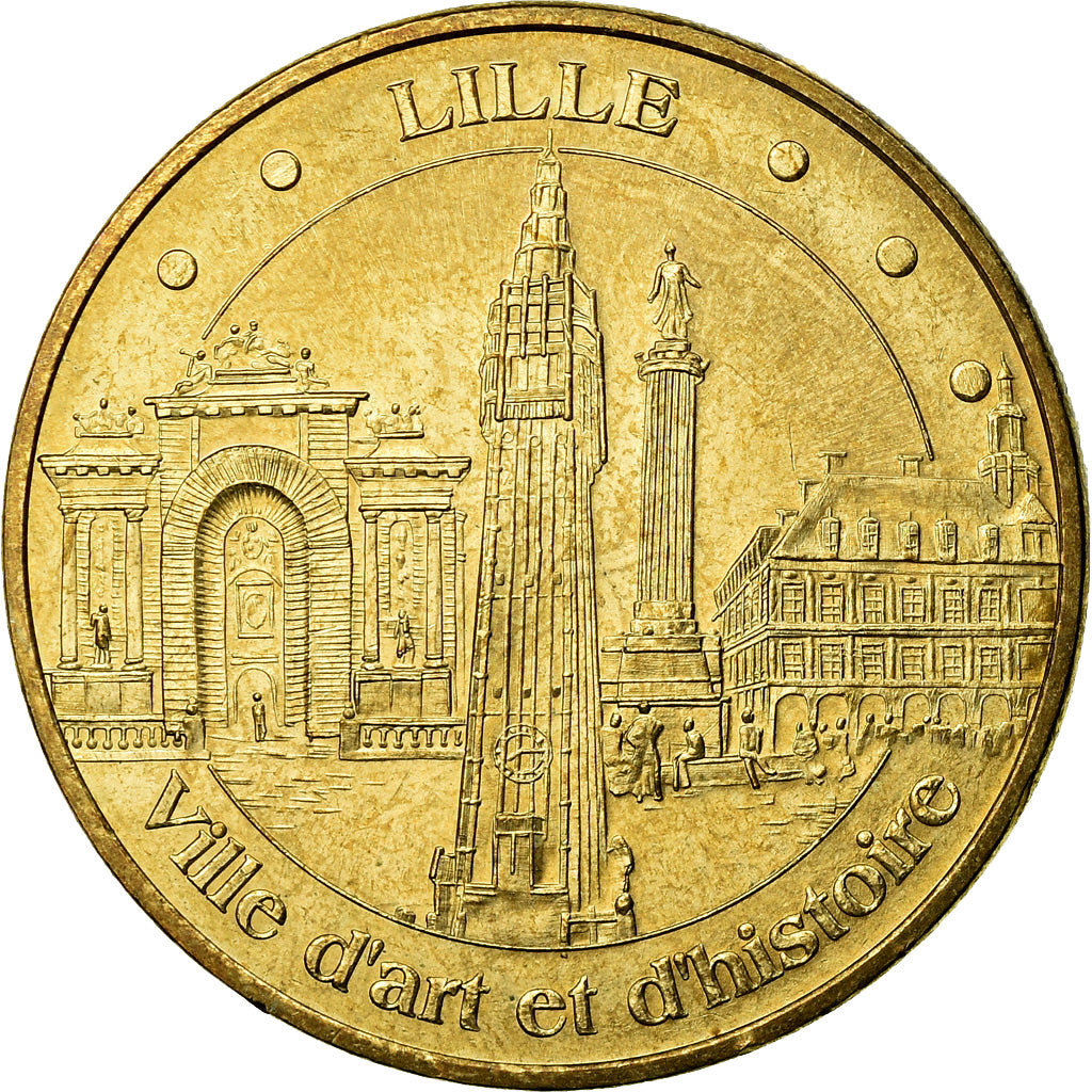 Francia, Token, Jetón turístico, 59/ Lille - Ville d'Art et d'Histoire, Arts &