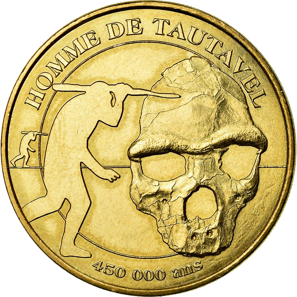 Francia, Token, Touristic token, Tautavel - Musée n°2, Arts & Culture, 2009