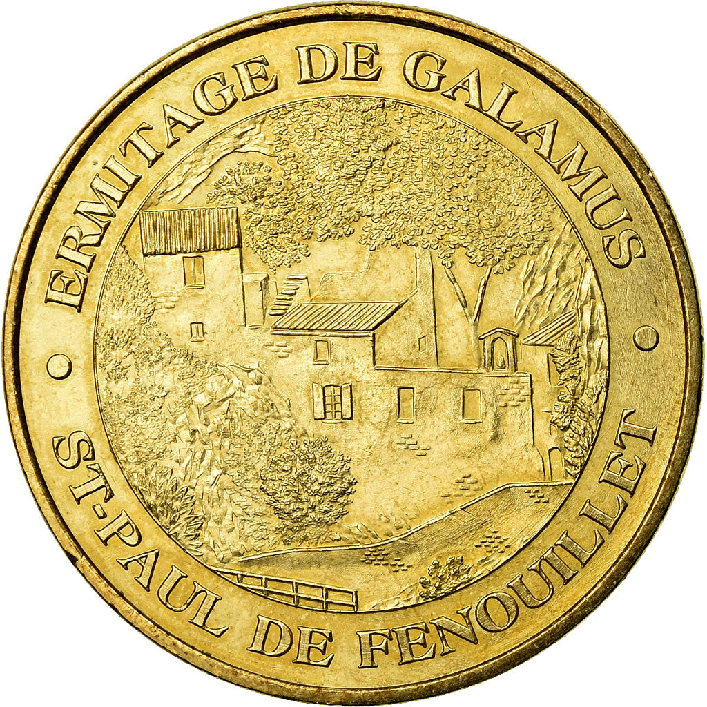 Francia, Token, Touristic token, Saint-Paul de Fenouillet - Ermitage de Galamus