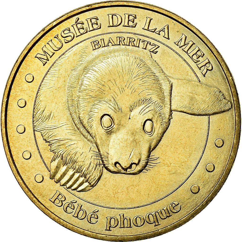 França, Token, Token turístico, Biarritz - Musée de la mer n°2, Artes e