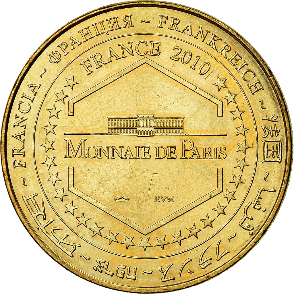France, Token, Touristic token, Chamonix - Le blason, Arts & Culture, 2010, MDP