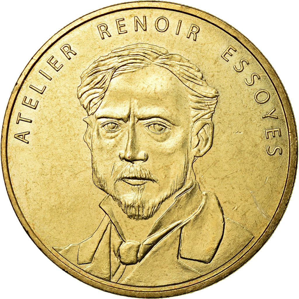 Francja, Token, Żeton turystyczny, Essoyes - Atelier de Pierre-Auguste Renoir