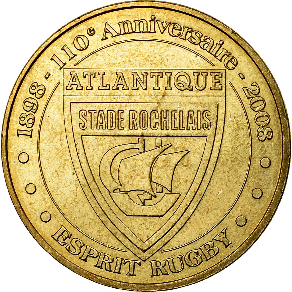 France, Token, Touristic token, La Rochelle - Esprit Rugby, Arts & Culture