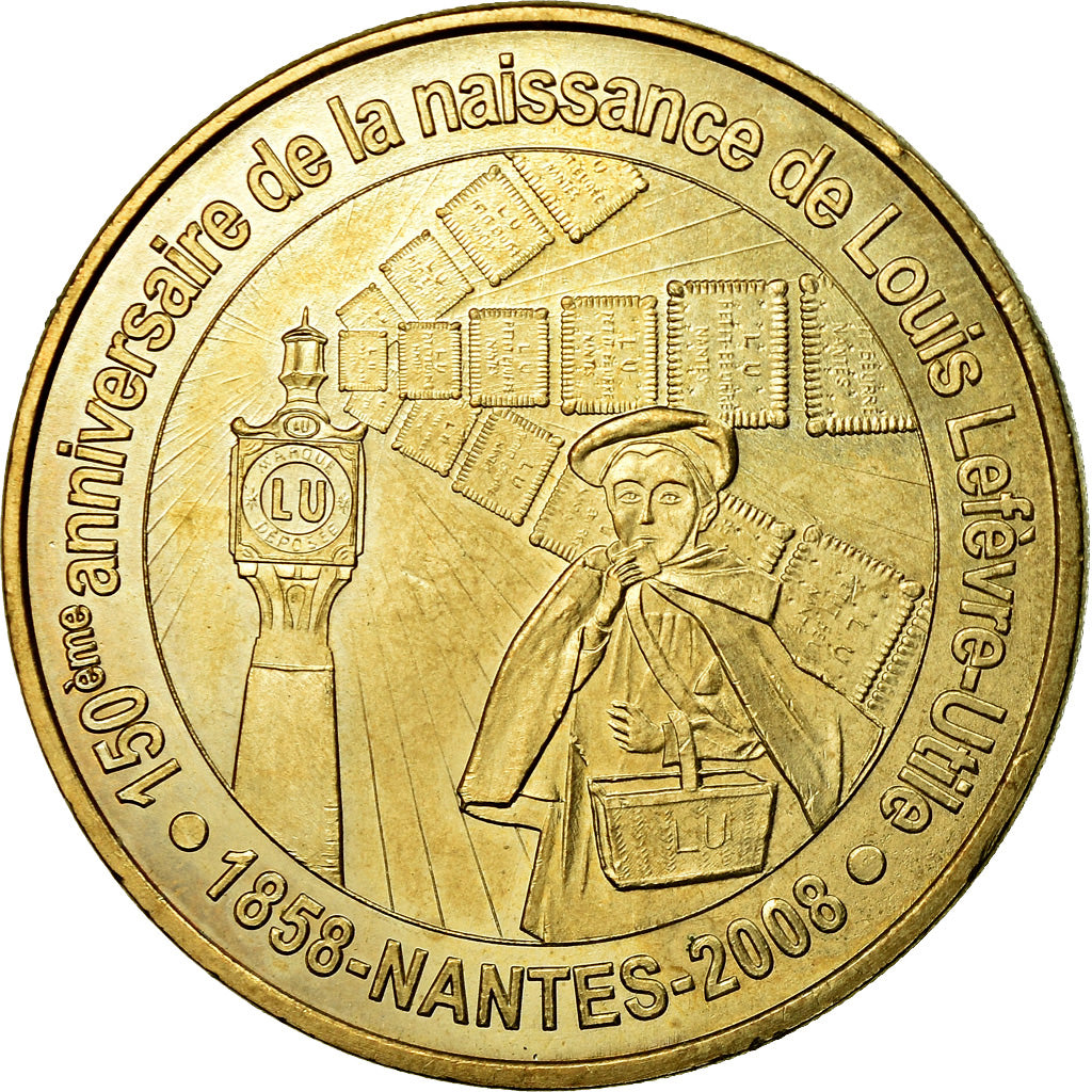 França, Token, Token turístico, Nantes - Louis Lefevre-Utile, Artes e Cultura