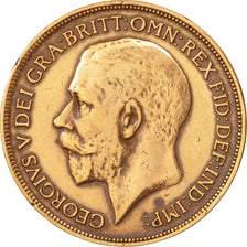 Great Britain, George V, Penny, 1914, EF(40-45), Bronze, KM:810