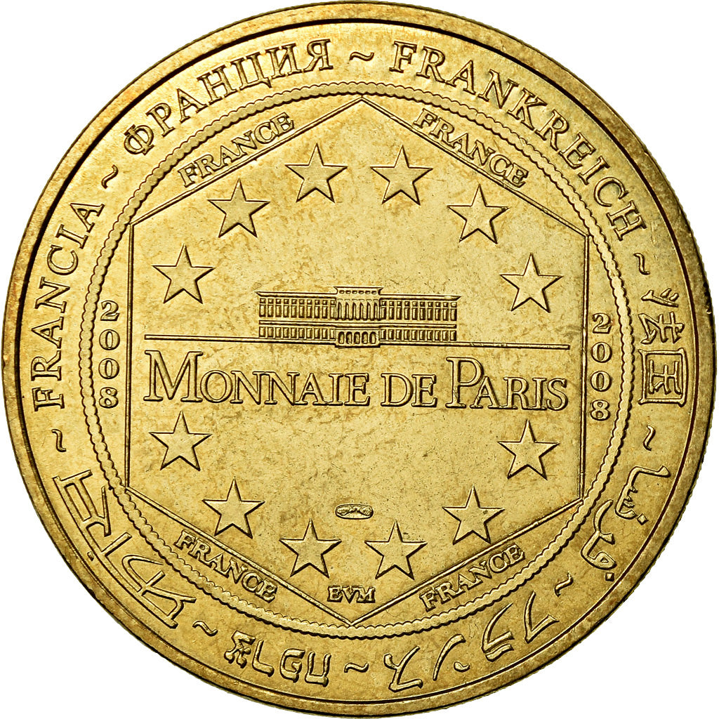 Francja, Token, Żeton turystyczny, Lyon - Notre Dame de Fourvière n°2, Sztuka