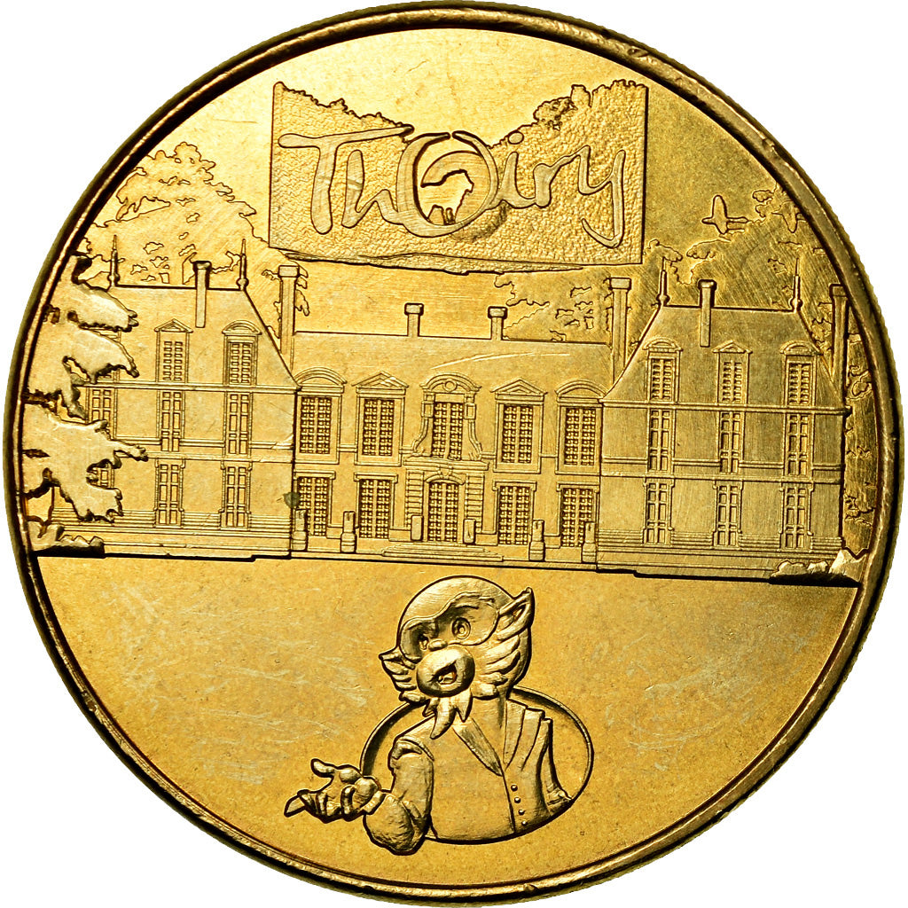 France, Token, Touristic token, Thoiry - Château et Parc n°5, Arts & Culture