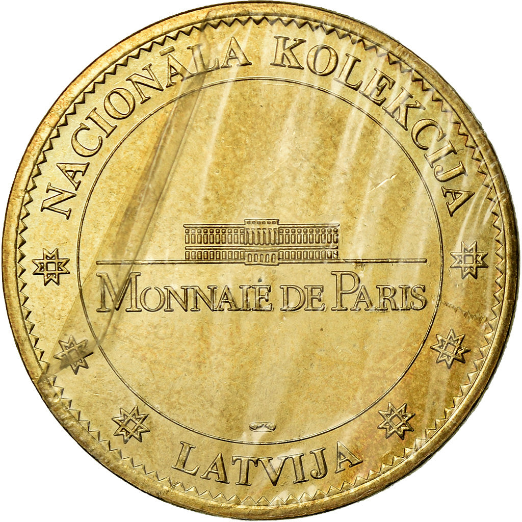Latvia, Token, Touristic token, Riga - Pulvertornis, Arts & Culture, 2007, MDP